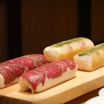 肉屋 田中 - 棒寿司