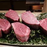 肉屋 田中 - この日の牛肉