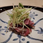 肉屋 田中 - ハネシタのたたき