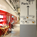 レストラン&バー Larboard - 水信の先がハンマーヘッド