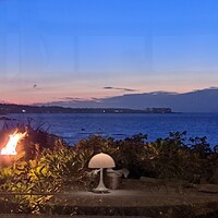 シルー - 窓越しには美しいロケーションが。