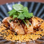 中華ダイニング 一途一心 - 2024.11 よだれ鶏（大山鶏、北海道産大豆の湯葉）