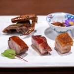 中華ダイニング 一途一心 - 2024.11 焼き物の盛り合わせ