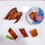 中華ダイニング 一途一心 - 2024.11 焼き物の盛り合わせ