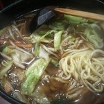 Futaba - 野菜ラーメン♪麺アップ♪