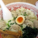 小籠包の王様 華星 - 塩肉汁ワンタン麺10個