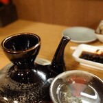 おてちきや - 芋焼酎小鶴くろ　お湯割り