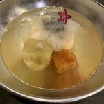 よし奈 - ズワイガニの真薯 カニ味噌