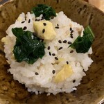 よし奈 - 季節の栗ご飯