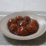 銀座アスター - 料理写真:肉団子の甘酢あんかけ(8個)