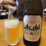 ラーメン ニューヨーク ニューヨーク - おつかれセット（ビール）