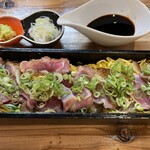 蕎麦前 ひな - 地鶏のたたき重箱