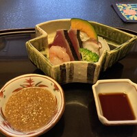 山玄茶 - お刺身盛り合わせ