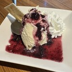 お好み焼・鉄板焼 六三 - 旦那さんのデザート