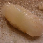 すし家 一柳 - 真鯛(2014/4）