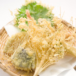 Kankichi - 天ぷら5種盛り