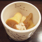 藤吉 - 本日のおまかせ竹(3000円)の小鉢