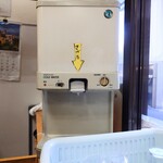 加賀 - お水はセルフで。