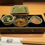 鉄板焼き 紡ぐ - お通し