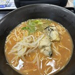宮島サービスエリア 下り ショッピングコーナー - 牡蠣味噌ラーメン