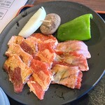 テーブルオーダーバイキング 焼肉 王道 - 牛肉は3種