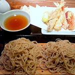 蕎麦懐石 無庵 - 天ぷらせいろ　２１００円