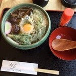茶房 - よもぎそば