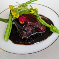 赤坂 桃の木 - お箸でほぐれる黒酢酢豚②