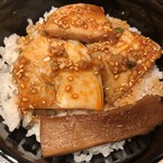 麺屋一燈 - よだれ鶏＋小ライス