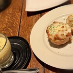 Karo Karo - きまぐれのスープ・モッツアレラとツナのブルスケッター