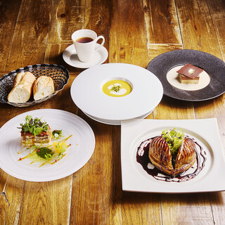 当店おすすめ「プリフィックスコース」