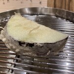 てんぷら 下村 - 今回の茄子はふわふわジューシー