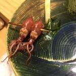 蔵六雄山 - ホタルイカの炙り