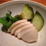 とり喜 - お新香