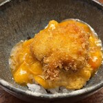 木山 - ・鱧のフライの玉締め丼