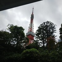 和食 清水 - 窓からは東京タワーが