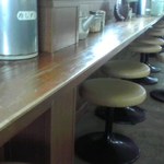 釜あげうどん 長田 in 香の香 - カウンター席