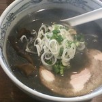 麺屋　壱福 - 竹炭味噌ラーメン 800円