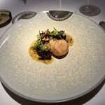 銀座 レカン - 平目のブレセ　デュクレレ風