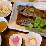 おさかな倶楽部 - メバルの煮付け定食2014.5