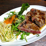 よし半 - 牛サーロインステーキ