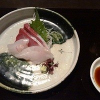 銀熊茶寮 - お造り３種