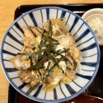 昇月庵 - 本日のおまかせ『親子丼(小)』