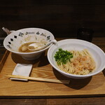 NIBOSHI MANIA - サーモンリッチの和え玉 着丼