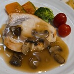 キッチン ブルー グローブ - 反対側から、まっはタップリ