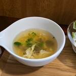 キッチン ブルー グローブ - スープのアップ