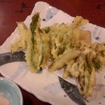 Asahiya - 山菜の天麩羅