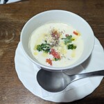 ナカガワ☆スエ食堂 - クラムチャウダー