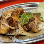 元町北ホルモンセンター ふくおか屋 - 塩ミックスホルモン　390円