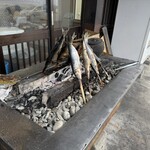 民宿 青塚食堂 - 鰊焼き　炭火